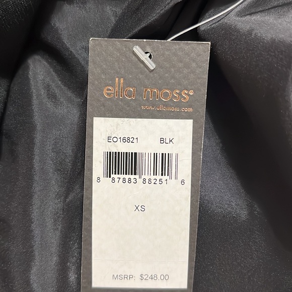 NWT Ella Moss Serena Drape Front Jacket - Picture 12 of 12